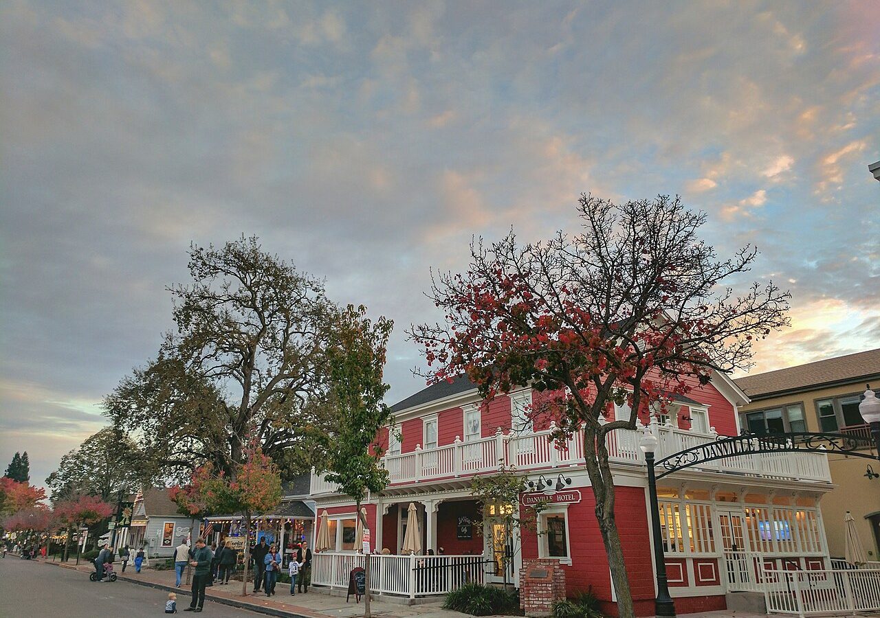 A corridor main street
